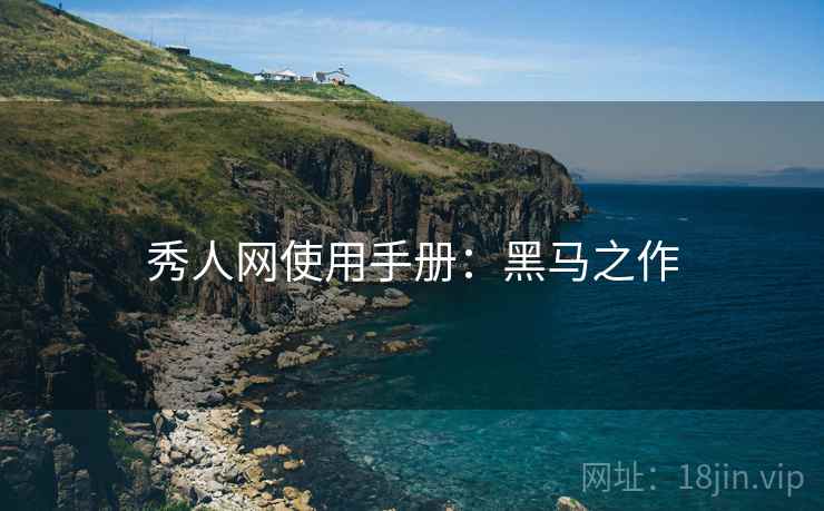 秀人网使用手册：黑马之作